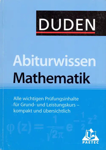 Duden abiturwissen mathematik - duden:,