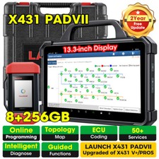 LAUNCH X431 PAD VII PAD 7 PRO OBD2 Diagnosegerät ECU Programmier Key Coding TPMS