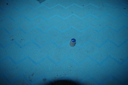 Rotary knob blue - rotary,