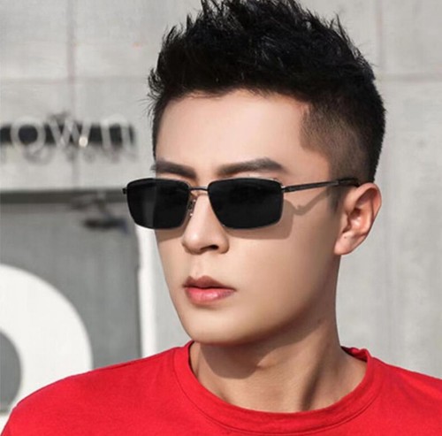 Herren sonnenbrille rechteckig - herren,