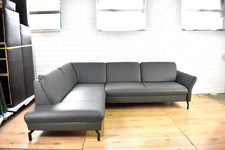 Ledersofa Anthrazit Ledercouch