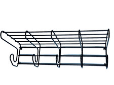 Wand Garderobe Metall  1980er