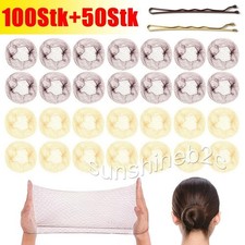 100 x Unsichtbare Haarnetze &