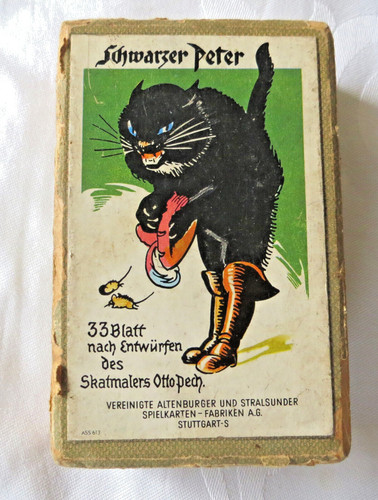 Schwarzer peter antik - schwarzer,