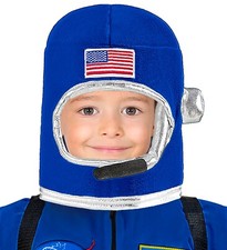 Blauer Astronautenhelm -