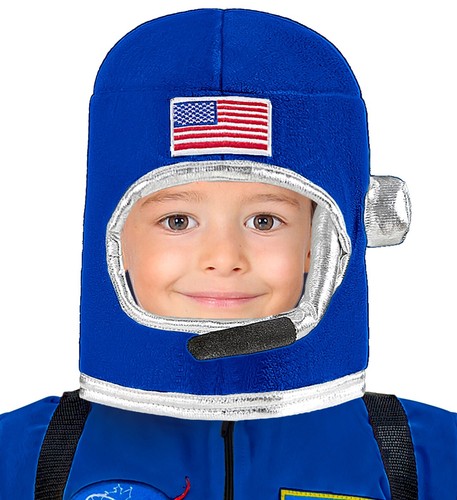 Blauer astronautenhelm - blauer,