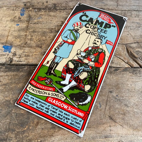 70er jahre camp coffee emaille - camp,