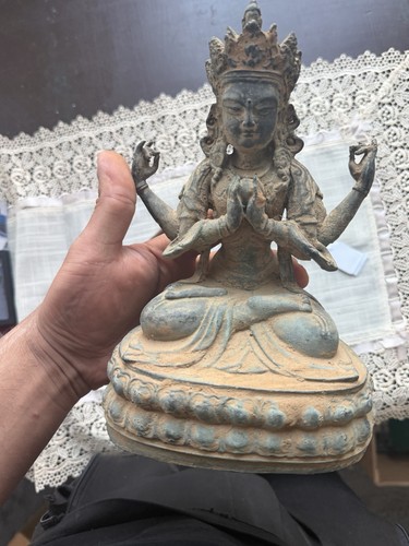 Buddha statue bronze optik - statue, –