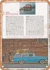 METAL SIGN - 1958 Opel Olympia