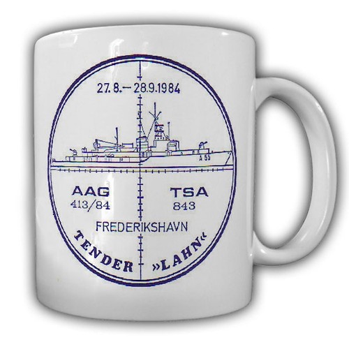 Tasse tender lahn bundesmarine - tender,