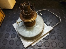 Old burner railway decoy lamp