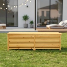 140cm holz auflagenbox - holz,