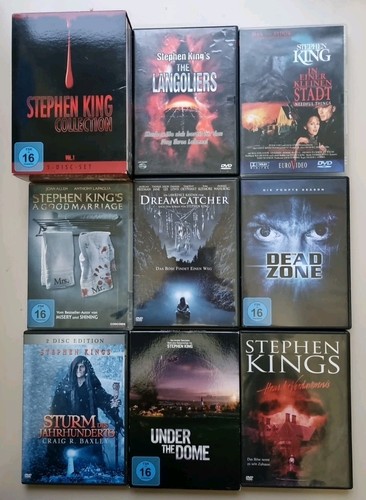 Stephen king dvd sammlung - stephen,