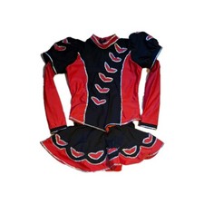 schönes Tanzpaarkostüm