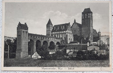 AK Marienwerder i. Westpreussen, Blick auf das Schloß, versandt 1935