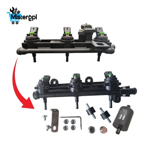 Rail set injektor lpg lacey - rail,