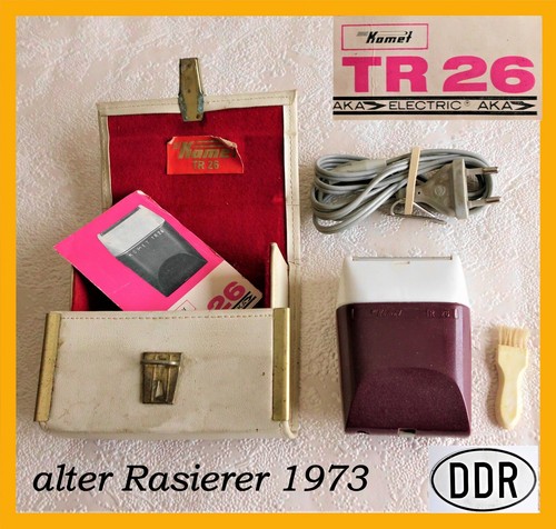 Ddr rasierer komet 26 - ddr, tr