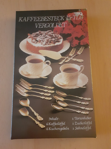 Kaffeebesteck teilig - 15,