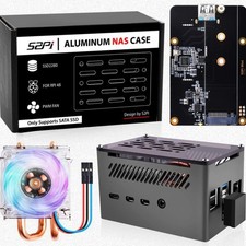 Aluminium NAS Gehäuse mit Ice