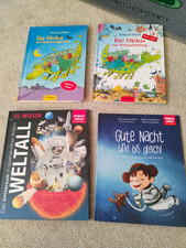 4 Kinder-Bücher zum Lesen lernen und Vorlesen, Wissen, Olchis