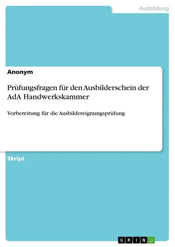 Prüfungsfragen für den