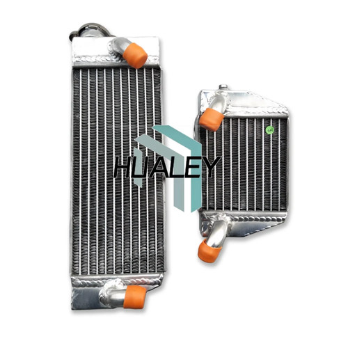 Aluminum radiator for ktm - aluminum, sx