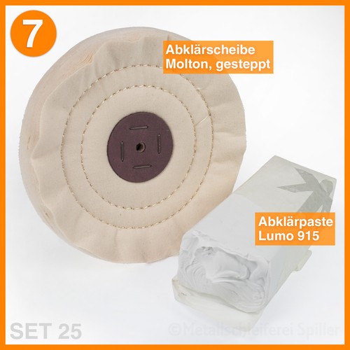 Polierset polierscheibe - polierset,