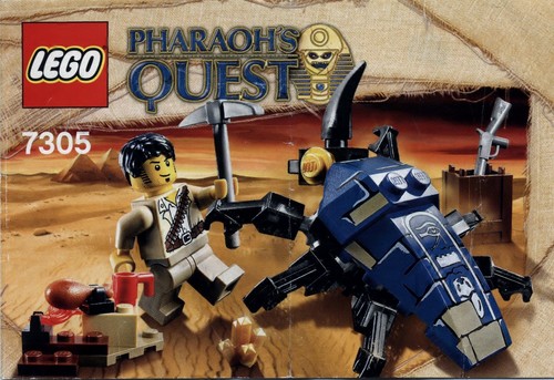 Lego pharaoh quest - quest, 7305