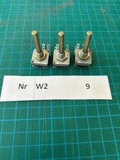 Preh Dreh Potentiometer 3 Stück Metall Ausführung / Typ  220 k Ohm