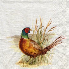 3 Servietten ~ Herbst, Tiere