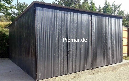 Blechgarage 5x5x2,7m