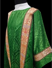 Green  Damask deacons Dalmatic