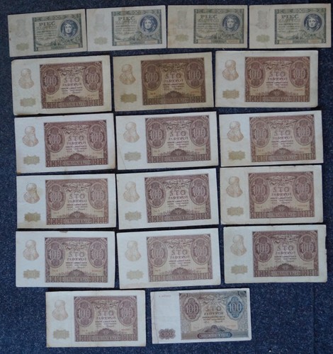 18132 18 banknoten polen - [18132],