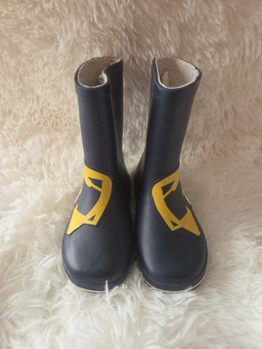 Stiefel gummistiefel blau gelb - gummistiefel,