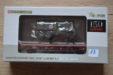 märklin 4mfor h0 Militär 1-87 46959 Bahntransport mit YAK ( DURO ) SAN