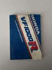 Honda VF 1000 R Handbuch Wartungshandbuch Reparaturanleitung 1985 Deutsch