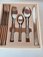 Imperial Besteck Set 24 teilig, Edelstahl  OVP unbenutzt Nos Vintage 60er 70er J