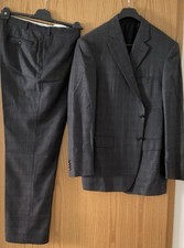 PAL ZILERI Herren Hosenanzug Gr. 56  Business Anzug Wolle