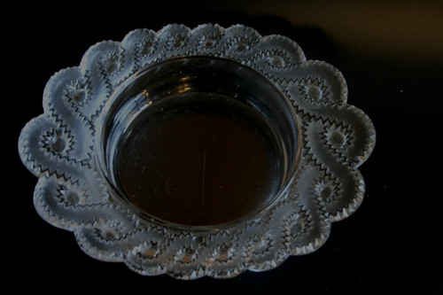 Vintage lalique auriac glas - auriac,