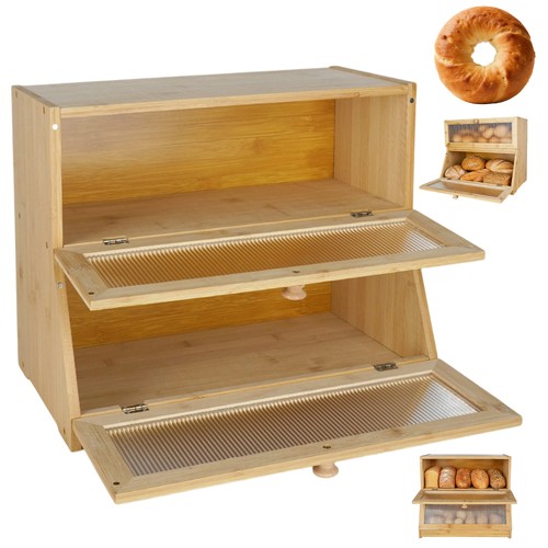 Stöckiger bambus brotkasten - 2,