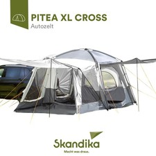 Skandika Heckzelt Pitea XL Cross 4 Personen Autozelt freistehend B-Ware