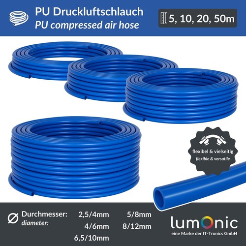 50m druckluftschlauch pu - 5-50m,