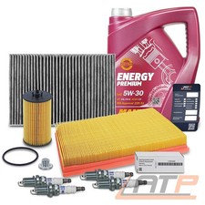 INSPEKTIONSPAKET SET C + 5l 5W-30 FÜR OPEL ASTRA G H J +GTC 1.2 1.4 1.6 1.8
