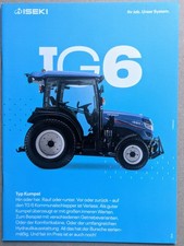 ISEKI TG 6507 TG 6687 AHLK TG 6507 AGLK Traktoren Prospekt Bulldog Schlepper 