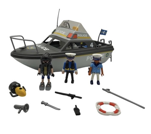 Playmobil 71394 police boot - playmobil,
