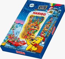 HARIBO Adventskalender 2025 mit 24 Minibeuteln (300 g) | Gummibärchen, Fruchtgum