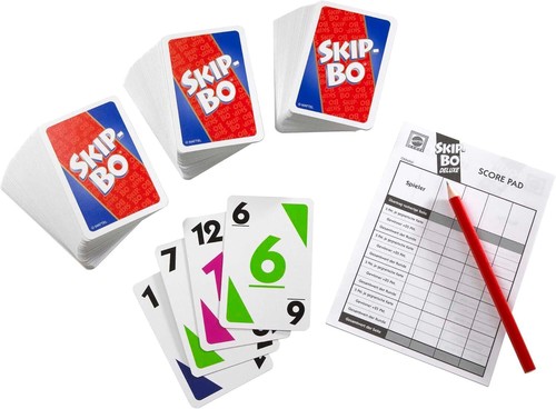 Mattel games skip - mattel, skip-bo