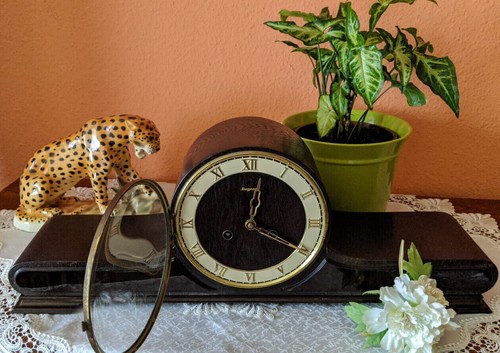 Dugena buffetuhr art deco - buffetuhr,,