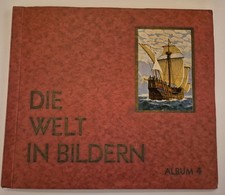 Uraltes Zigaretten Sammelalbum "Die Welt in Bildern" Album 4, Yenidze Cigaretten
