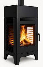 EEK A+ Premium-Kaminofen Modell 1W60 - Dreischeiben mit 6 kW